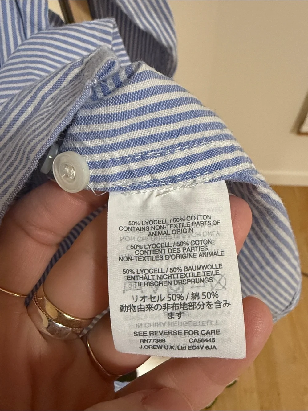 J. Crew Boy Oxford Shirt size 4